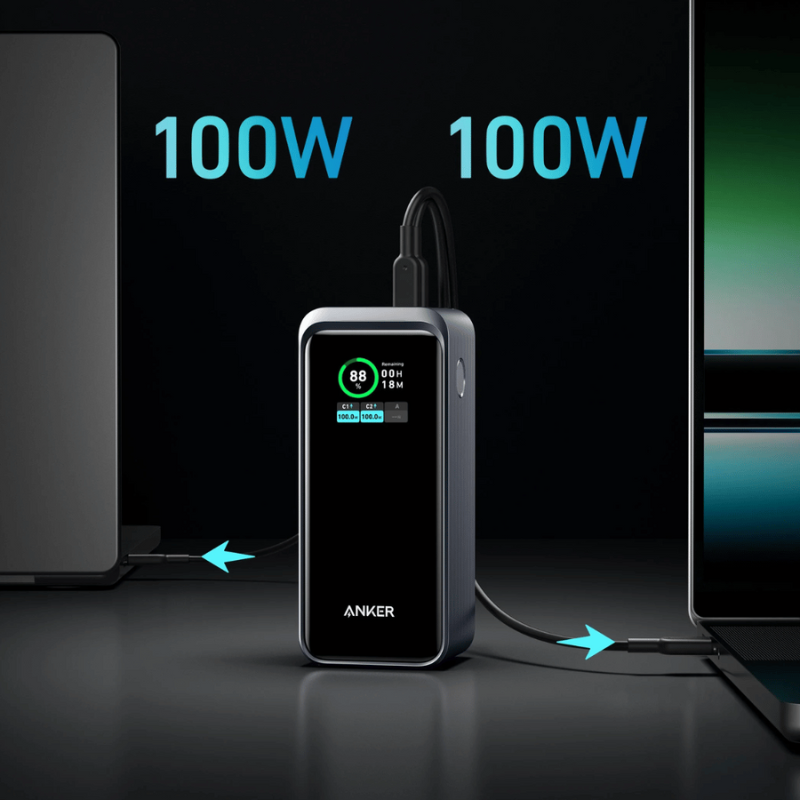 Pin Sạc Dự Phòng Anker Prime 2C1A 200W 20.000mAh A1336 Chính Hãng