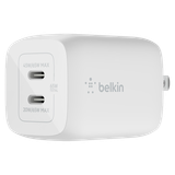  Bộ Sạc Belkin BOOST↑CHARGE Pro Dual USB-C GaN PD 3.0 PPS 65W - WCH013dqWH - Hàng chính hãng 