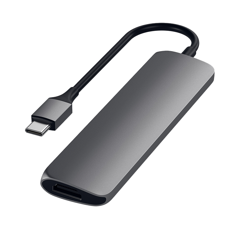 Adapter chuyển đổi Satechi USB-C Multiport Slim Chính hãng