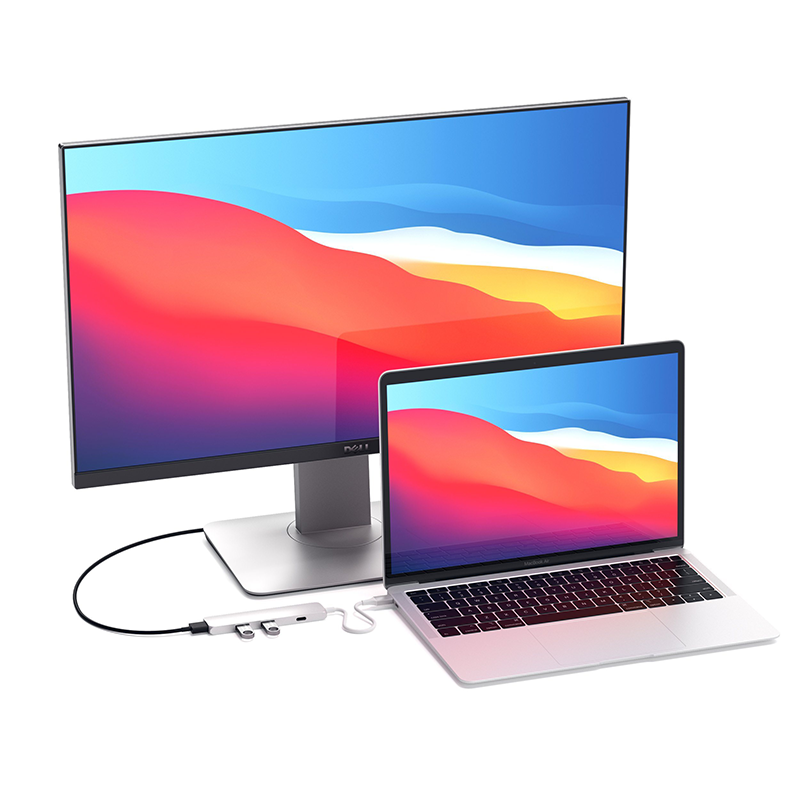Adapter chuyển đổi Satechi USB-C Multiport Slim Chính hãng