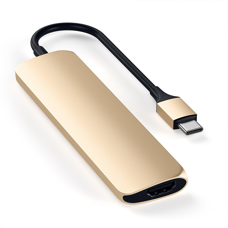 Adapter chuyển đổi Satechi USB-C Multiport Slim Chính hãng
