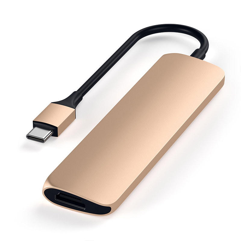 Adapter chuyển đổi Satechi USB-C Multiport V2 Chính hãng