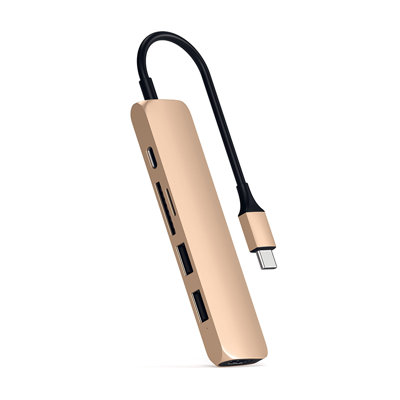 Adapter chuyển đổi Satechi USB-C Multiport V2 Chính hãng