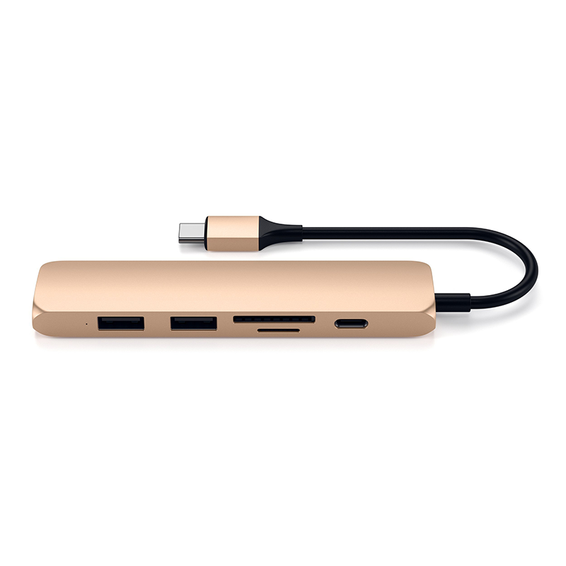 Adapter chuyển đổi Satechi USB-C Multiport V2 Chính hãng