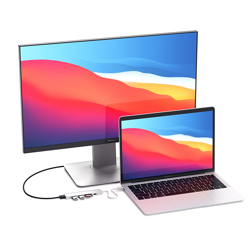 Adapter chuyển đổi Satechi USB-C Multiport V2 Chính hãng