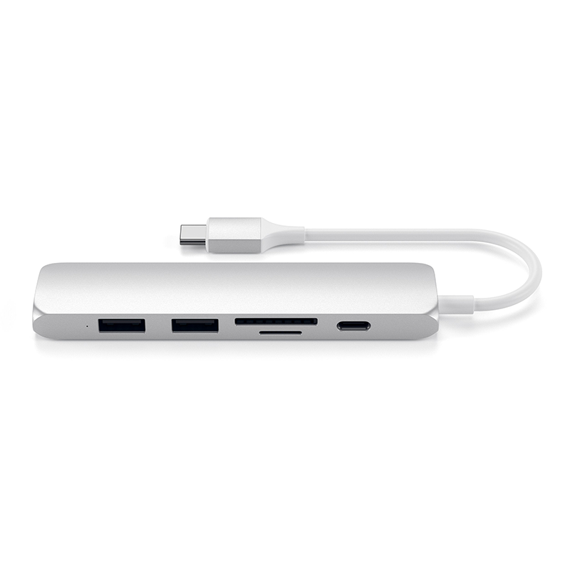 Adapter chuyển đổi Satechi USB-C Multiport V2 Chính hãng
