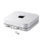  Đế kiêm Hub chuyển đổi Satechi cho Mac Mini - Gray ST-ABHFM Chính hãng 