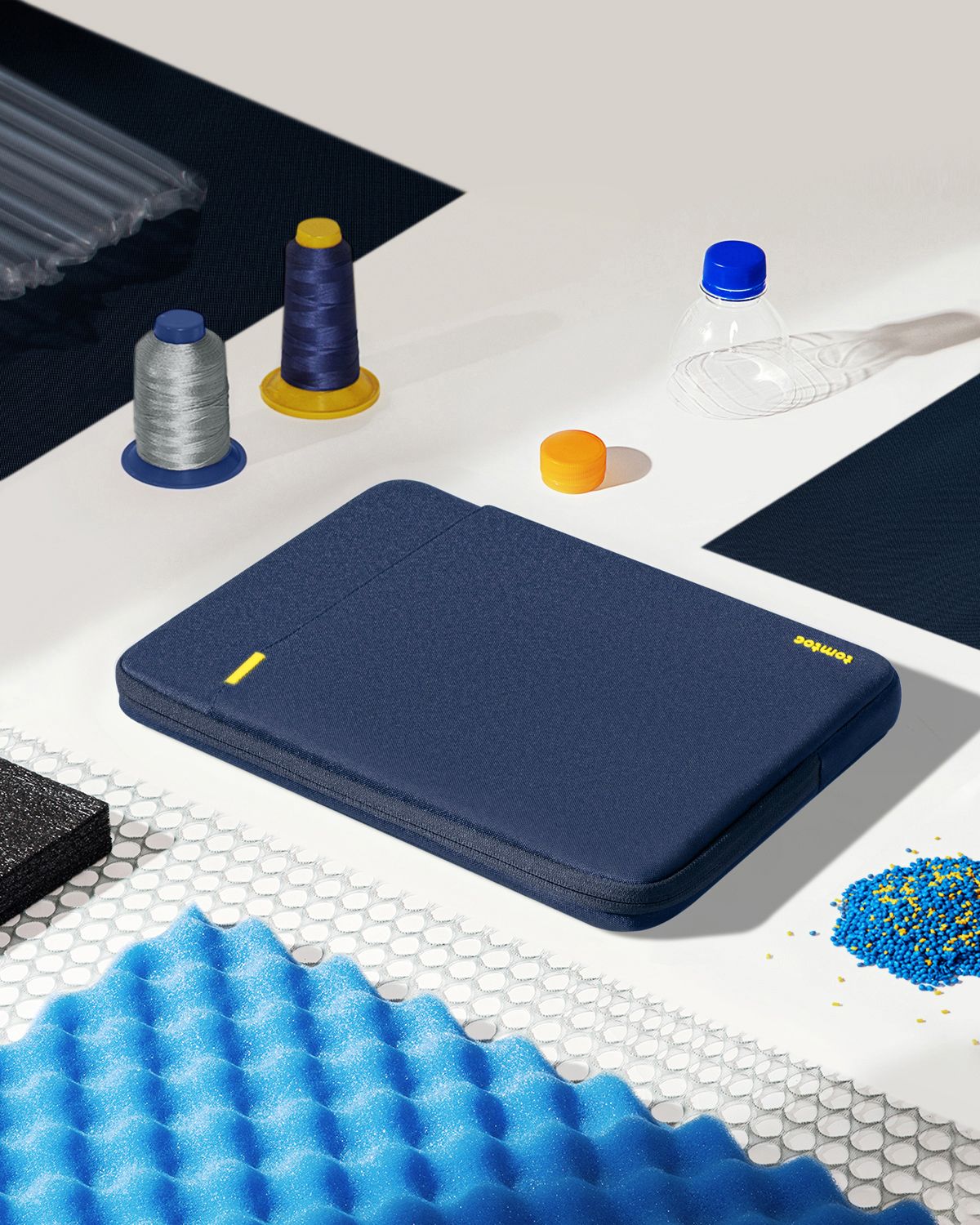 Túi Chống Sốc Tomtoc 360* Protective MacBook/Laptop 14” - Navy Blue
