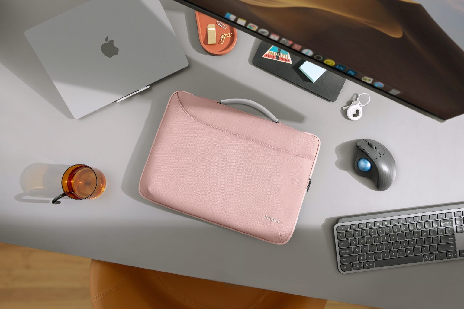Túi Chống Sốc Tomtoc Spill Resistant MacBook/Laptop 13” - Pink