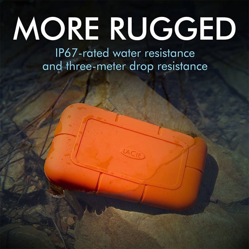 Ổ Cứng Di Động SSD LaCie Rugged USB-C Rescue - 4TB - STHR4000800