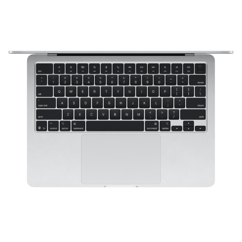 MacBook Air M4 13.6-inch màu Silver 10-Core CPU / 10-Core GPU / 16GB RAM / 512GB - Hàng chính hãng