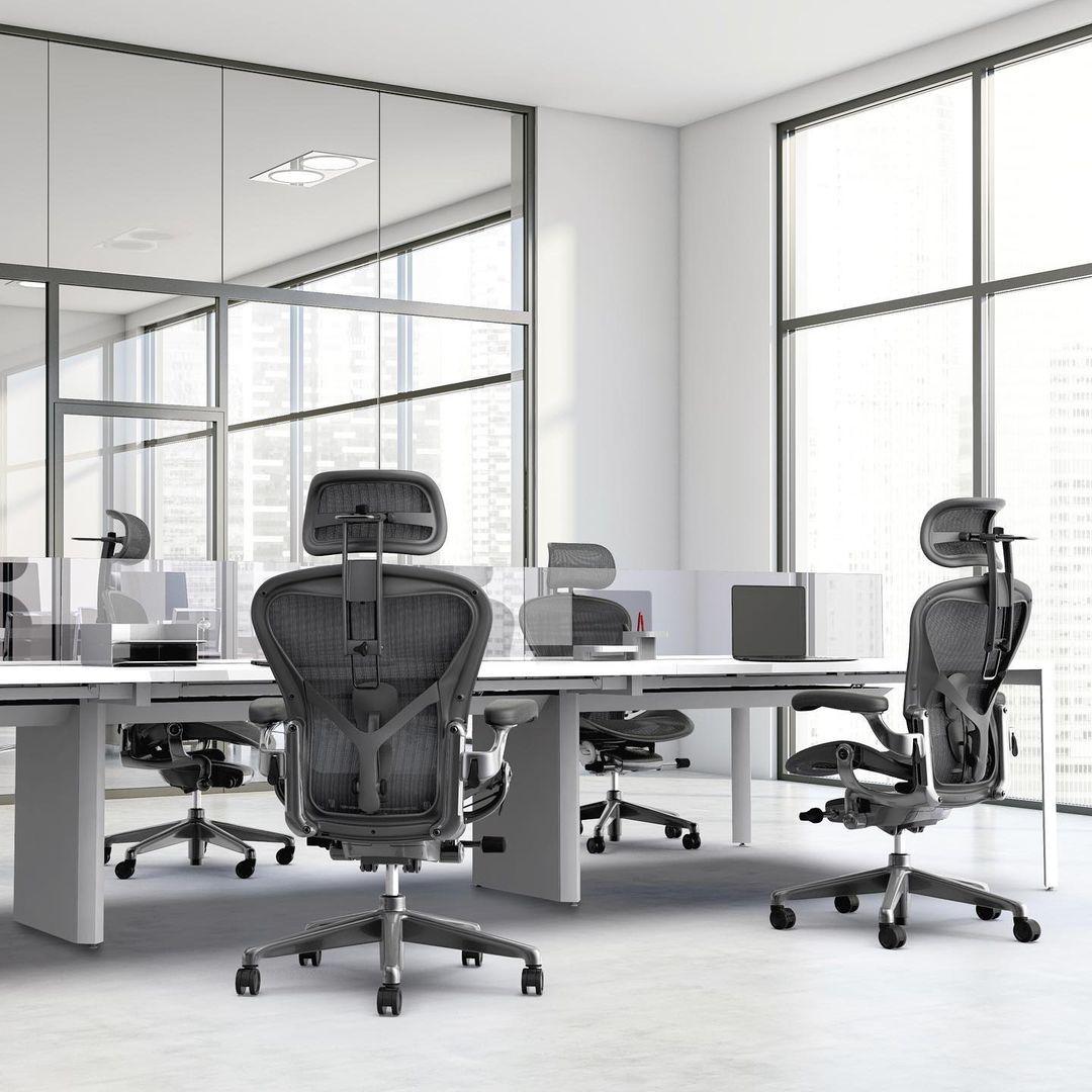 Tựa đầu cho ghế Herman Miller Aeron Atlas - Made in USA