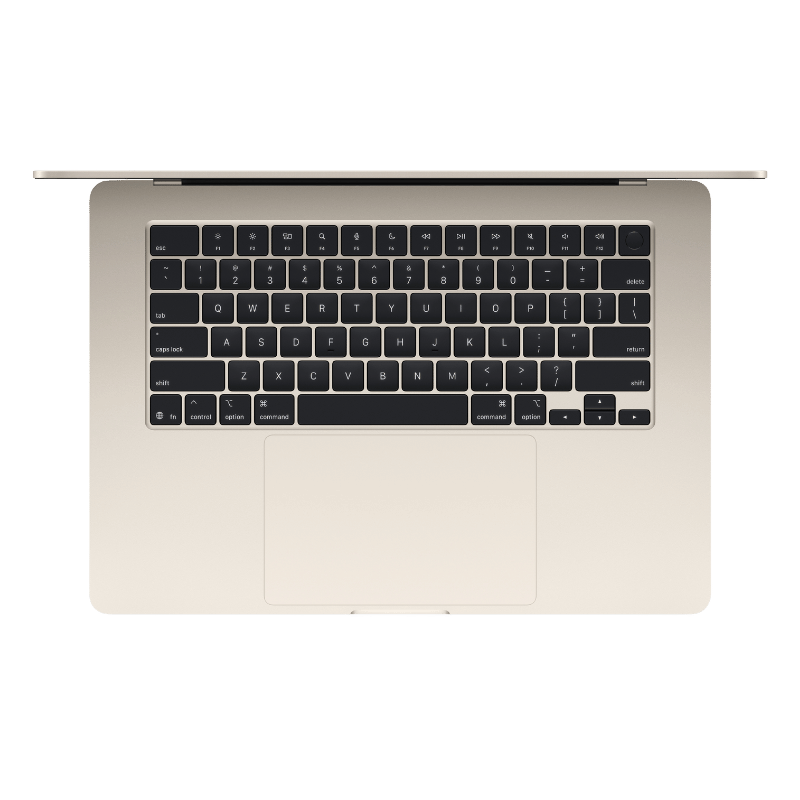 MacBook Air M4 15-inch màu Starlight 10-Core CPU / 10-Core GPU / 16GB RAM / 512GB - Hàng chính hãng