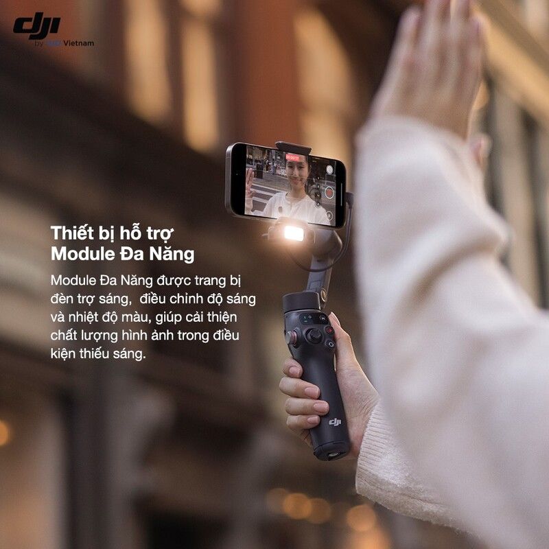 Tay cầm chống rung DJI Osmo Mobile 7 Pro chính hãng VN