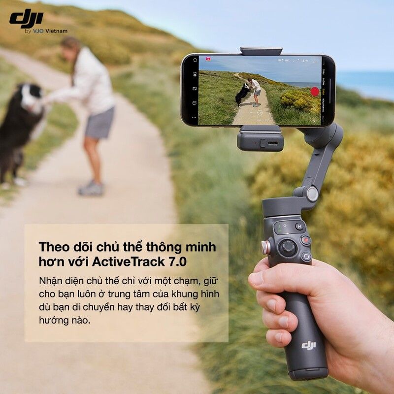 Tay cầm chống rung DJI Osmo Mobile 7 Pro chính hãng VN