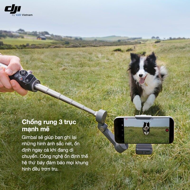 Tay cầm chống rung DJI Osmo Mobile 7 Pro chính hãng VN