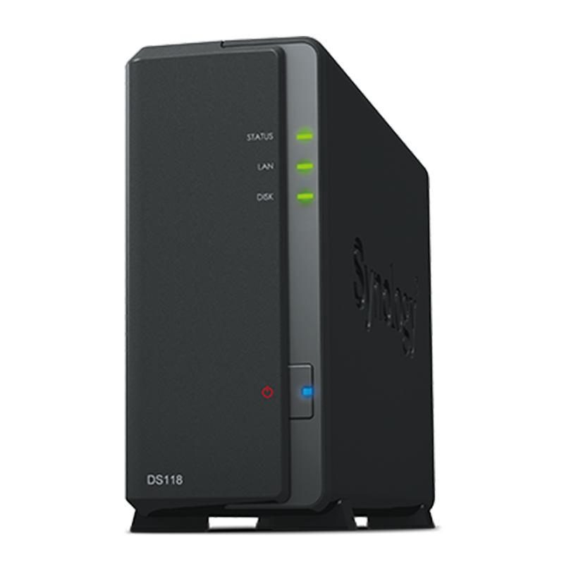Thiết bị lưu trữ mạng NAS Synology DS118 Chính hãng
