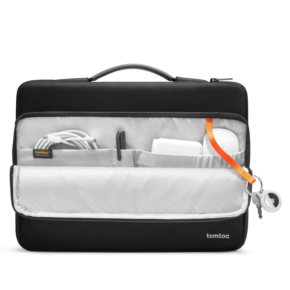 Túi Chống Sốc Tomtoc Briefcase MacBook/Laptop 16″ - Black