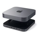  Đế kiêm Hub chuyển đổi Satechi cho Mac Mini - Gray ST-ABHFM Chính hãng 