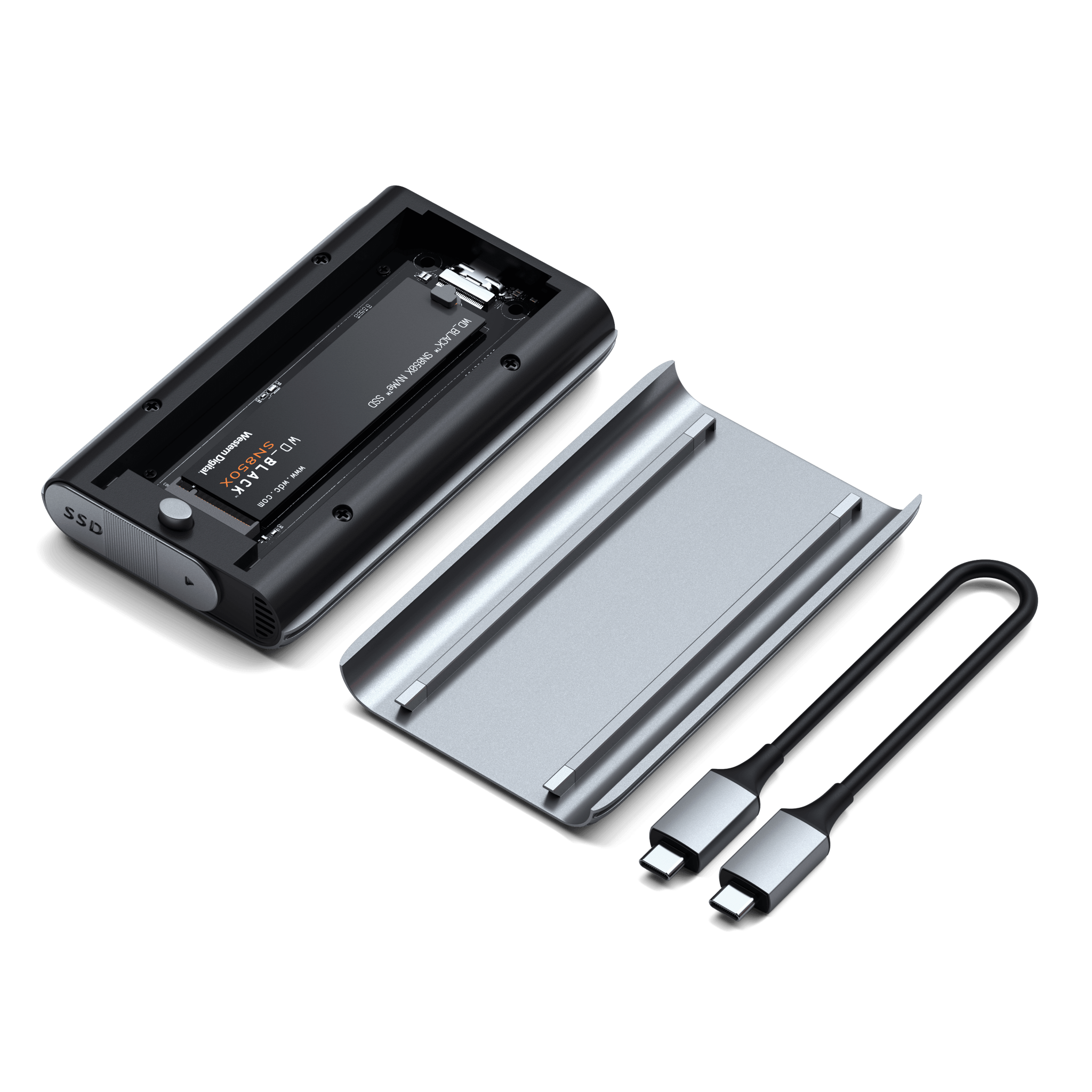 Box ổ cứng SSD Satechi USB4 NVMe SSD Pro Enclosure