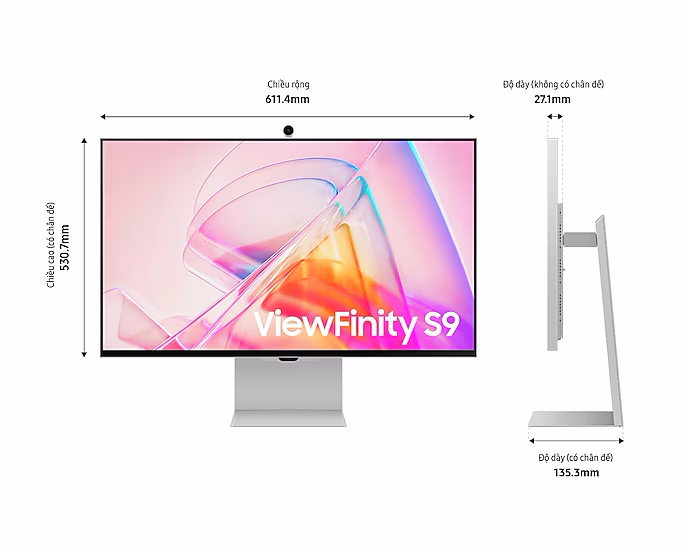 Màn hình Samsung 27 inch ViewFinity S9 S90PC 5K