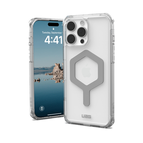 Ốp lưng iPhone 16 Pro Max UAG Plyo Magsafe - Ice/White
