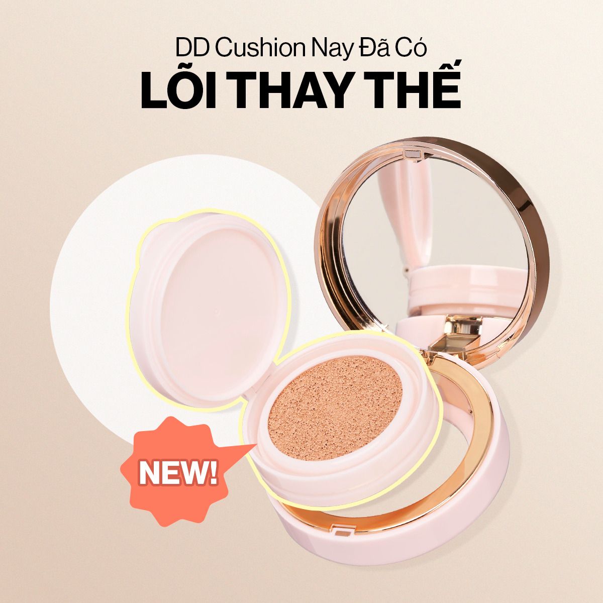  Lõi Phấn nước GLAMRR Q LONG WEAR DD CUSHION - SPF50+/PA+++ (1 lõi x 13g) 