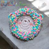 Cừu - Lót ly bằng len - Sani Handmade