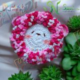 Cừu - Lót ly bằng len - Sani Handmade