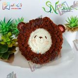 Cừu - Lót ly bằng len - Sani Handmade