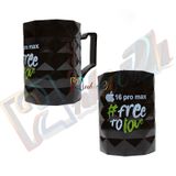 Cốc Kim Cương (410ml) - Cốc nhựa có quai - HPC03 - Phúc Minh THP