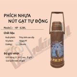 Phích nhựa nút gạt tự động 2 Lít - HP 0620L - Phúc Minh THP