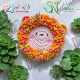 Cừu - Lót ly bằng len - Sani Handmade