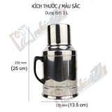 Phích inox BODY 1.0 Lít - HP 118 - Phúc Minh THP