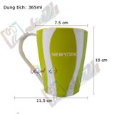 Cốc New York (365ml) - Cốc nhựa có quai - COCNY - Phúc Minh THP