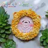 Cừu - Lót ly bằng len - Sani Handmade