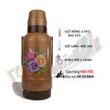 Phích nhựa nút bấm tự động 2 nắp 3.2 Lít - HP 0919L - Phúc Minh THP