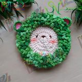 Cừu - Lót ly bằng len - Sani Handmade