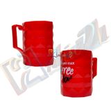 Cốc Kim Cương (410ml) - Cốc nhựa có quai - HPC03 - Phúc Minh THP