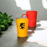 Cốc Tuần Lộc (450ml) - Cốc nhựa có quai - HPC04 - Phúc Minh THP