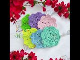 Cỏ 4 lá - Lót ly bằng len - Sani Handmade