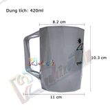 Cốc Cắm Bàn Chải (420ml) - Cốc nhựa có quai - HPC06 - Phúc Minh THP