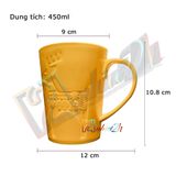 Cốc Tuần Lộc (450ml) - Cốc nhựa có quai - HPC04 - Phúc Minh THP