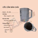 Cốc Cắm Bàn Chải (420ml) - Cốc nhựa có quai - HPC06 - Phúc Minh THP