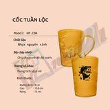 Cốc Tuần Lộc (450ml) - Cốc nhựa có quai - HPC04 - Phúc Minh THP