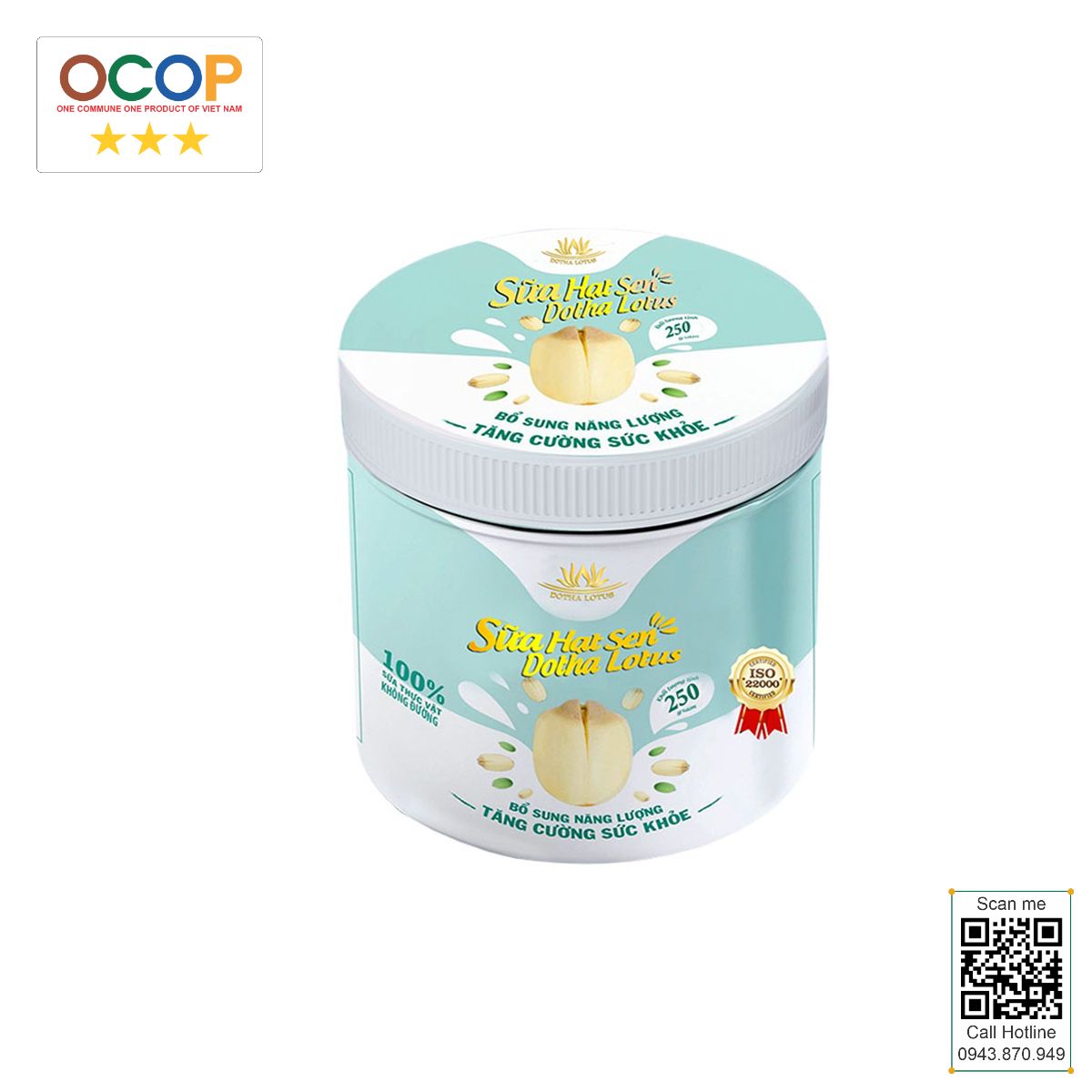  Bột sữa sen Dotha Lotus 250g 