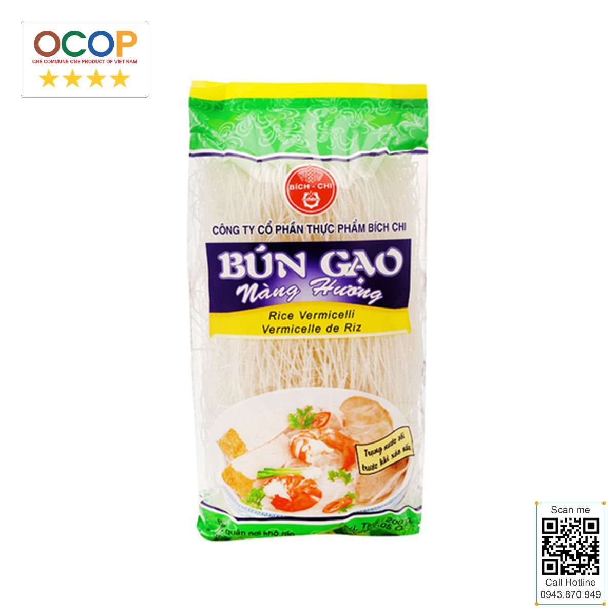  Bún gạo nàng hương Bích Chi 