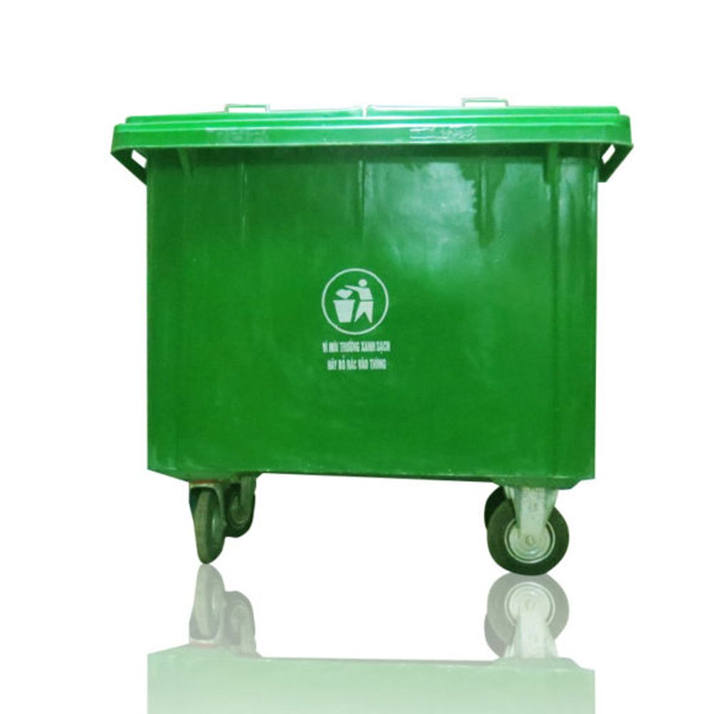 Thùng rác composite 500L