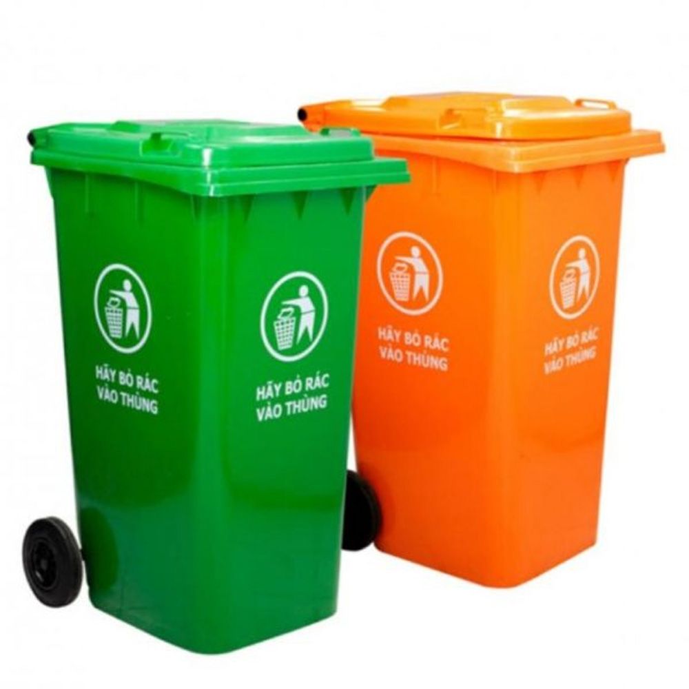 Thùng rác nhựa composite 120L
