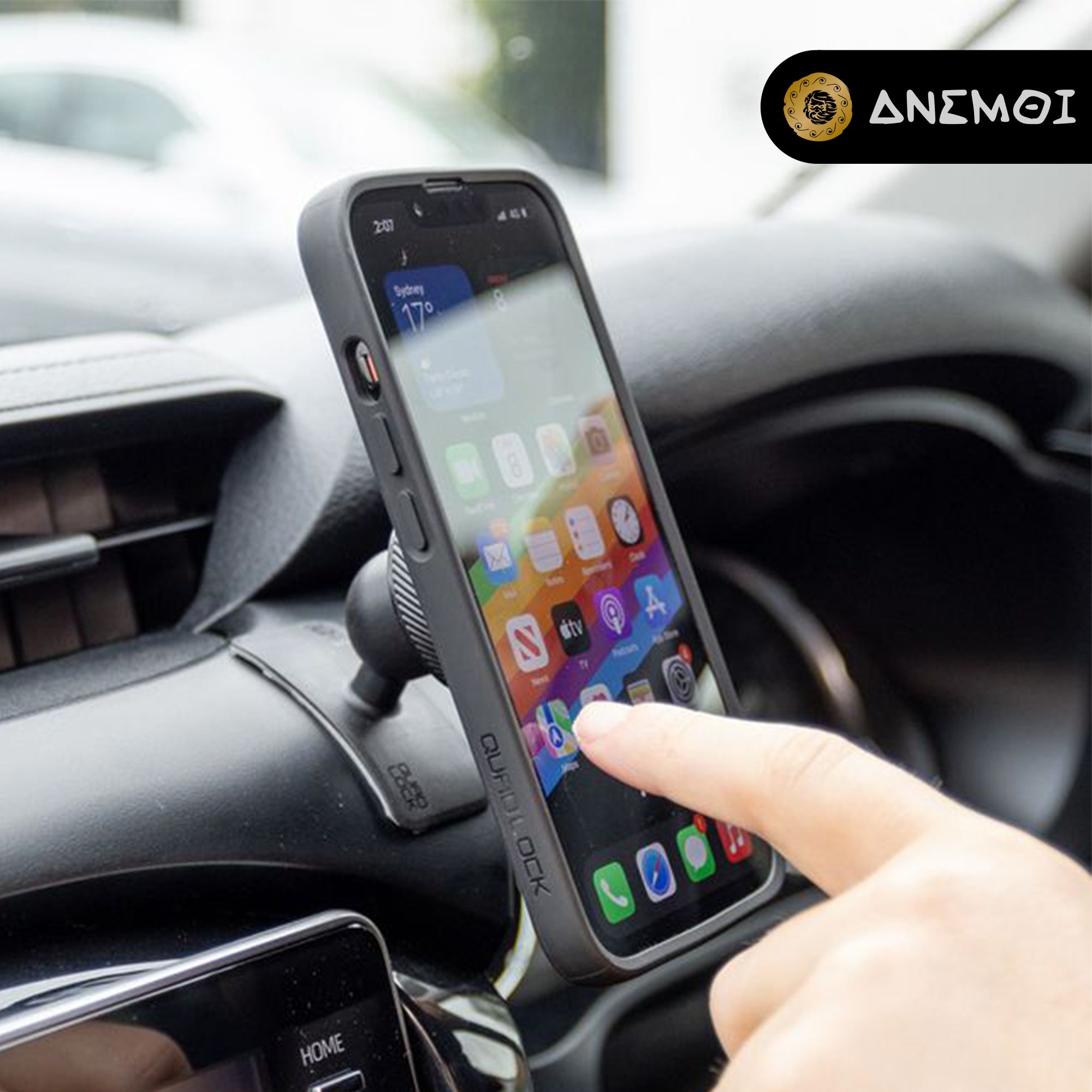 de-dien-thoai-tren-xe-hoi-quad-lock-adhesive-car-mount